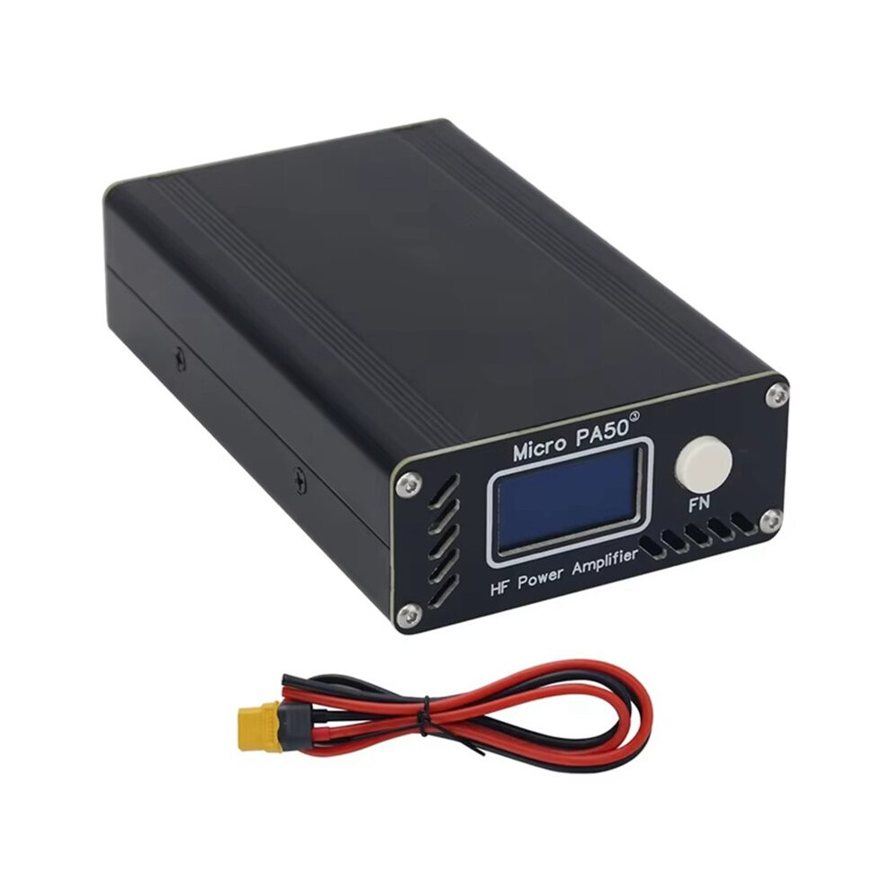 Upgrade Micro-Pa50-3 Third Generation Portable 50W 3.5Mhz-30Mhz Rf Shortwave Power Amplifier Lpf Filter Oled Display 4713593413305
