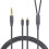 A2DC Replacement Earphone Cable for  CKR100iS/CKS1100/CKS1100iS/ATH-CM2000Ti/ATH-E70 ATH-E50/ATH-LS50 1