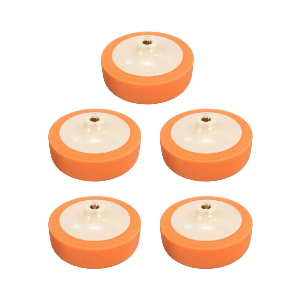 5Pcs 150Mm Car Polishing Buffing Mop Pad Sponge For M14 Thread 6033708760192