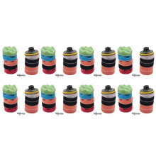 88Pcs 3 Inch Waves Buffer Polishing Pad Set for Car Polisher