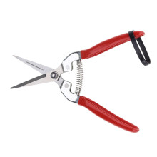 Garden Pruning Shears Stainless Steel Straight Head for Fruit and Flower Cutting Ergonomic Handle