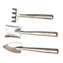 Stainless Steel Garden Tools Set with Ergonomic Comfort Grip Rustproof Handheld Spade for Planting