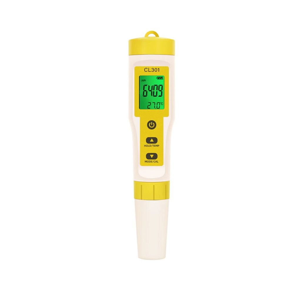 3-In-1 Chlorine Meter Cl2/H2/Temperature Meter Water Quality Tester For Pools Drinking Water Aquarium Aquaculture 4713361980848