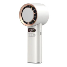 New Handheld Fan Speed Portable Desktop Fans Instant Cooling with Ice Mode Rechargeable Stylish Fan for Women