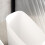 Large Capacity Plastic Narrow Trash Bin for Bathroom Bedroom Kitchen Office 3