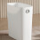 Large Capacity Plastic Narrow Trash Bin for Bathroom Bedroom Kitchen Office 5