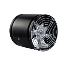 6Inch Pipe Exhaust Fans Air Ventilator Metal Pipe Ventilation Exhaust Fans Black
