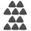 10PCS Triangle Microfiber Cloth Dust Mop Replacement  Pads Glass Cleaning Microfiber Sweeping Rags Floor 1