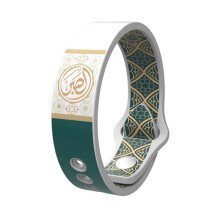 NFC Bracelet Full Quran Learning Feature Ayah Band Muslim Prayer Wristband Islamic Gift Waterproof B