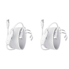 2X AMVR 18W Rechargeable VR Link Cable for Quest 3/3S /2 /Pro Fast Charging Type-C USB Cable for Pico4