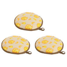 3Pack 12Inch Tortilla Pancake Warmer Pouch Microwavable Insulated Food Cooler Bag, for Corn Flour Burrito Pancake Warm