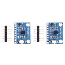 2X BMI088 Gyroscope Accelerometer Six-Axis Sensor Module High-Performance Six-Axis IMU for I²C SPI