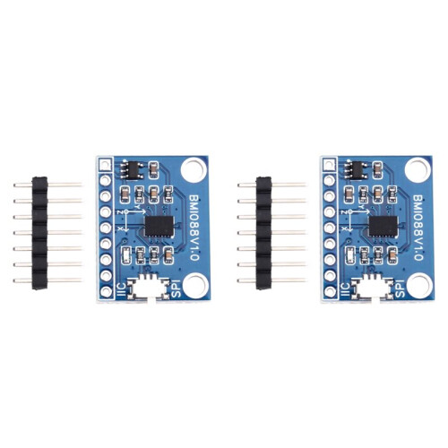 2X BMI088 Gyroscope Accelerometer Six-Axis Sensor Module High-Performance Six-Axis IMU for I²C SPI