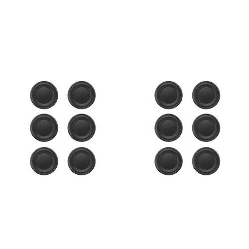 2X Joystick Replacement Caps for PS5 Controller Easy Install Thumb Stick Caps Enhanced Grip