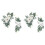 2X Konstgjorda BröLlopsbåGe Blomstersats Boho Eucalyptus Garland Gardiner BröLlopsdekoration VäLkomstskylt,A 1