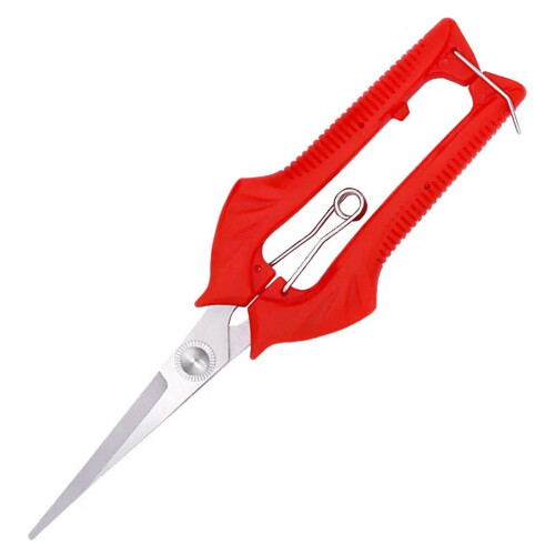 Garden Pruning Shears with Sharp Precision Blades, Ergonomic Grip for Fruit Picking (Style M)