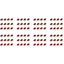96 PCS Red Rose Shape Towel Buckle Napkin Wedding Party Valentine'S Day Hotel Table Decor Metal Gold Napkin Holder