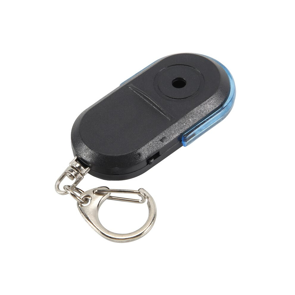 Anti-Lost Whistle Key Finder Wireless Alarm Tag Key Locator Keychain Tracker Whistle Sound Led Tracker Light 4712548047633
