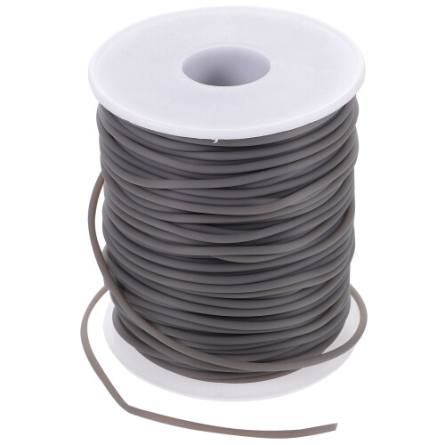 1Rouleau Élastique PVC Gris Pour Colliers Bracelets 1