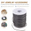 1Rouleau Élastique PVC Gris Pour Colliers Bracelets 6