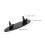 3Pz Penne Acrilico Nero Design Moderno Porta Penna E 3