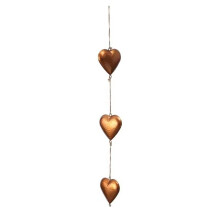 Metal Heart Shaped Pendant, Hanging Home Decoration, Holiday Hanging Ornament for 'S Day and Valentine'S Day 1PCS