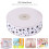 2Bandes De Ruban Rigide Blanches Pour , Fleurs Bricolage 9