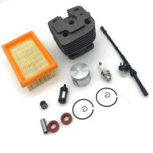 Kit de Pistão de Cilindro de 42 mm para FS450 FS 450 Filtro de Ar Combustível Linha de Vedação de Óleo Bulbo Vela de Ignição Aparador 4128 020