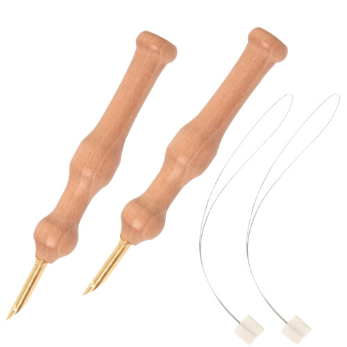 3 Size Punch Needle Set Embroidery Stitching  Tool for Diy Sewing
