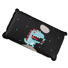 Kühlkissen für Kinder Sommer Schwarz Dinosaurier 40x26cm Waschbar