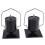 Solar Hanging Display Motor Rotating Small Motor Solar  Wind Spinner Motor Multi-Purposes Rotatable Hook 2Pcs 1