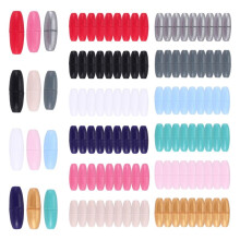 120 Pcs Breakaway Clasps Plastic Breakaway Safety Clasps for Lanyard Clasp Bead Connectors for Necklace Bracelet