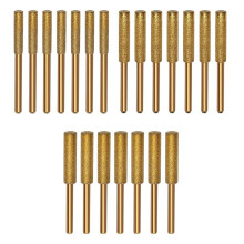 21PCS Diamond Chainsaw Sharpener Chainsaw Diamond Sharpener in 3 Size Diamond Chainsaw Sharpener Burr