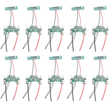 10Pc Li-Ion Battery Charging Protection Circuit Board for 18V 3.0Ah BAT610 BAT609G BAT618 Electric Power Tool