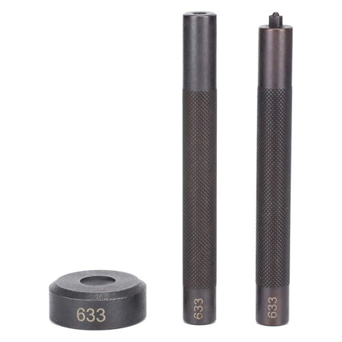 Leather Rivet Setter Tool Kit Anti Slip Snap Button Handcraft Tool Set DIY Accessories Button Mounting Rod Base
