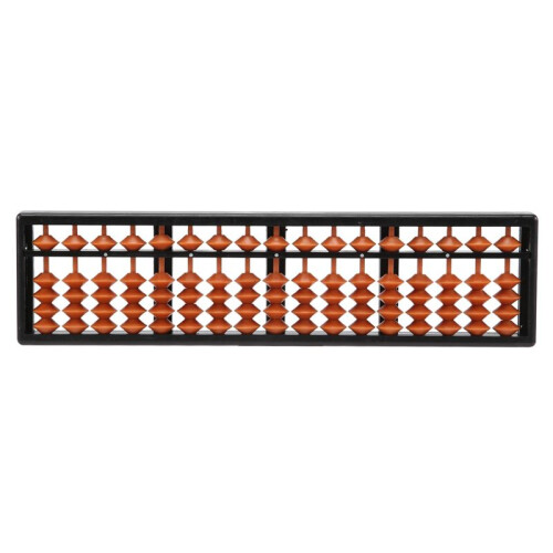 Plastic Abacus Arithmetic Abacus Kids Calculation Tool 17 digits