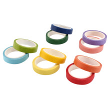Decorative Washi Tape DIY Rainbow Sticker Masking Paper Set 10 Rolls