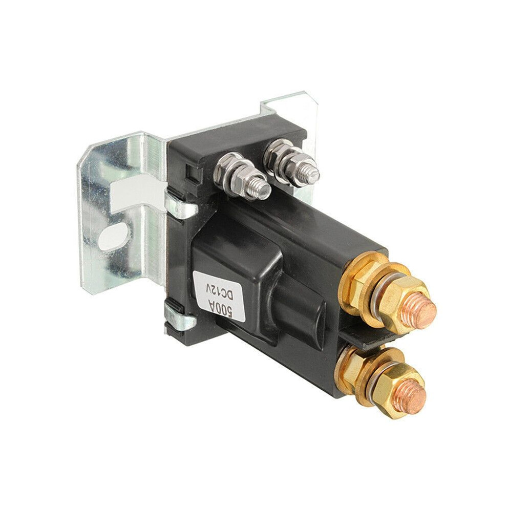 12V 500A Relay Car Start Dual Battery Isolator Relay Start /Off 4 Pin 500A 12V For Car Power 4712380874336