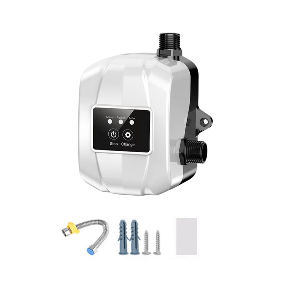 Household Tap Water Booster Pump Safe And Low Noise 150P For Sprinkler Shower Kitchen Hanging Perforation-Free B Eu Plug 6032083572659