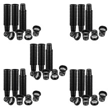 500 Pack 1,77 Zoll Netz Becher Schlitz Geflecht Breiter Lippen Filter Pflanze Netz Topf Eimer Korb für Hydroponik Aquaponik Orchideen