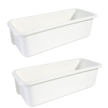 Drawable Cabinet Storage Box Bathroom & Kitchen Cabinets Storage Drawers Multi-Purpose Sink Organization White