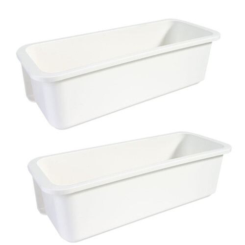 Drawable Cabinet Storage Box Bathroom & Kitchen Cabinets Storage Drawers Multi-Purpose Sink Organization White