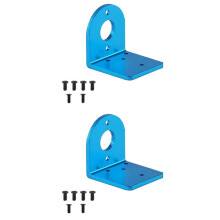 2X Motor Mount, Adjustable for Rc Cars Motor Mount with Screws for Rc Cars 1:12 12428 12423 Fy-03