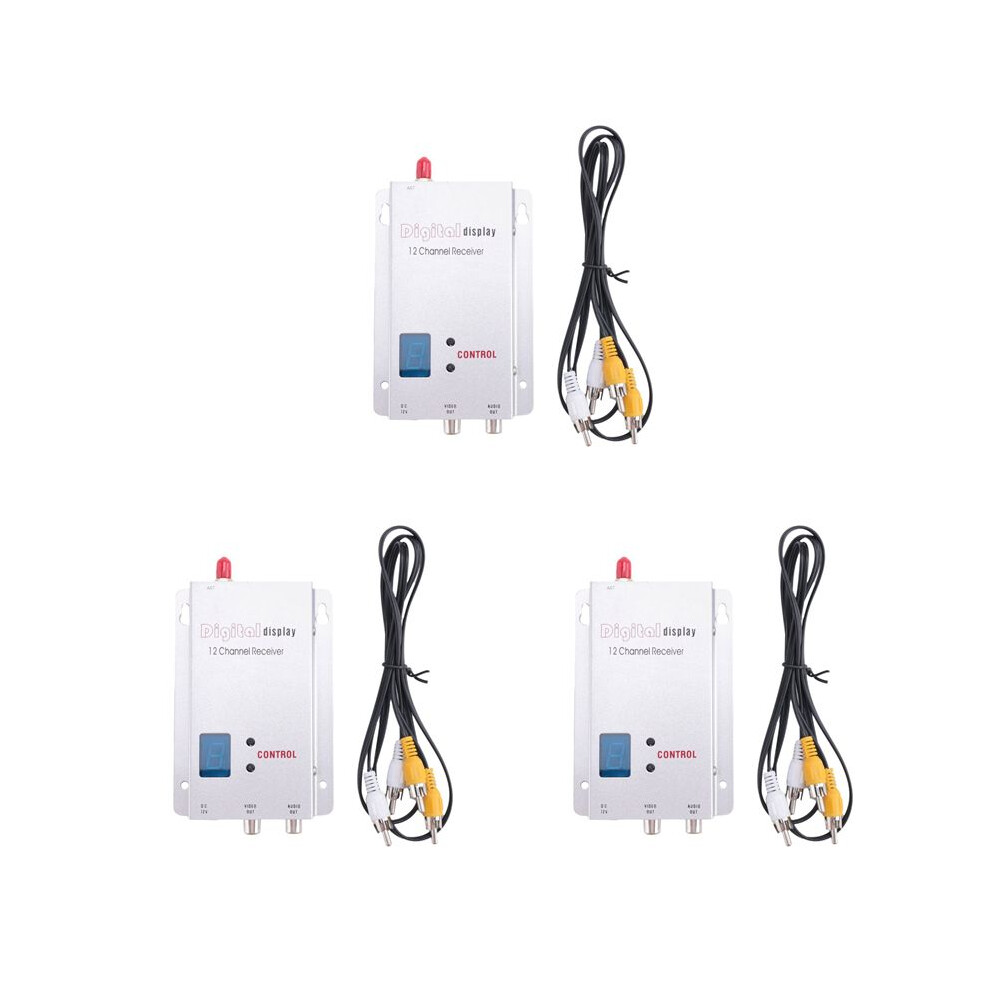 3X Fpv 1.2G 1.3G Vrx Receiver 12Ch Digital Display For Long Range Fpv Drone Rc Model 6031866462828