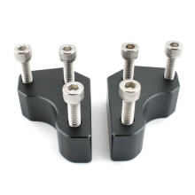 Rialzo Manubrio per Motocicletta Riser Manubrio per GTR1400 2008-2022 Rialzo Manubrio Colore Titanio