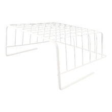 Under Shelf Storage Basket M White Iron Wire