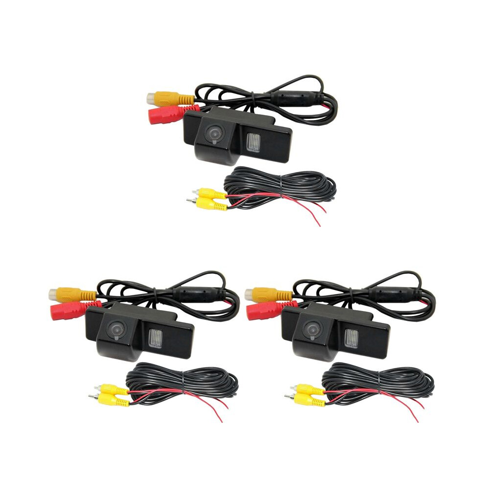 3X For Qashqai J10 Jj10 X-Trail Pathfinder Car Rear View Reversing Camera 6032638163059