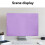 Monitor Dust Cover Desktop Computer Screen Dustproof Protective Cover for  24-Inch Display 2023 2024 Model 4