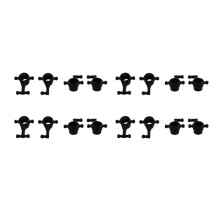 16Pcs K989-33 K989-34 Front & Rear Steering Cup for K969 K979 K989 K999 P929 P939 1/28 RC Car Spare Parts