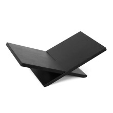 Présentoir Ouvert, Grand Support de Livre en Bois, Support de Table Basse, Chevalet en Bois pour Magazines, Œuvres D'Art, Livres de Cuisine, Bible,